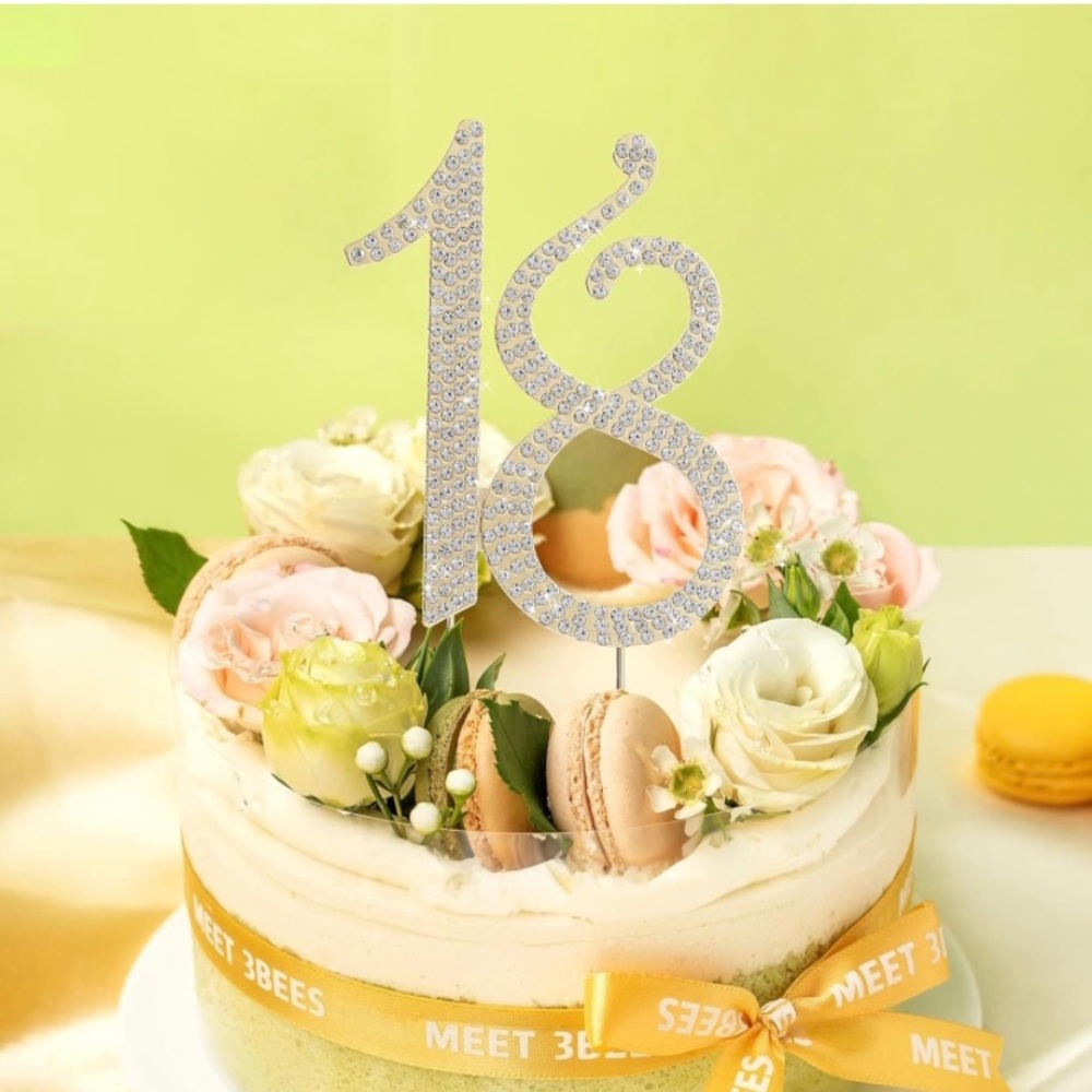 18 Cake Topper